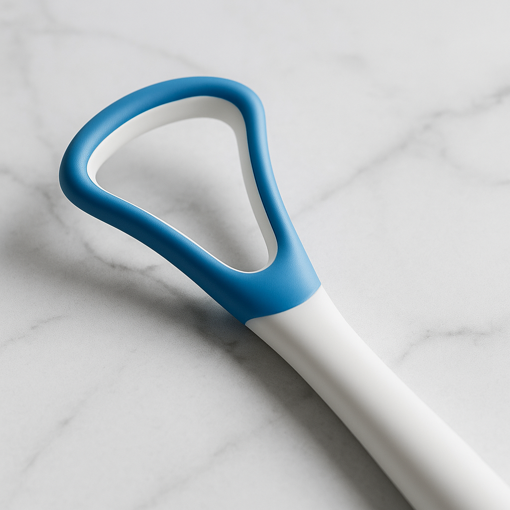 Linguair™: le gratte-langue en PP réinventé pour votre santé bucco-dentaire.